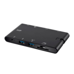 Monoprice 33572 notebook dock/port replicator USB 3.2 Gen 1 (3.1 Gen 1) Type-C Black