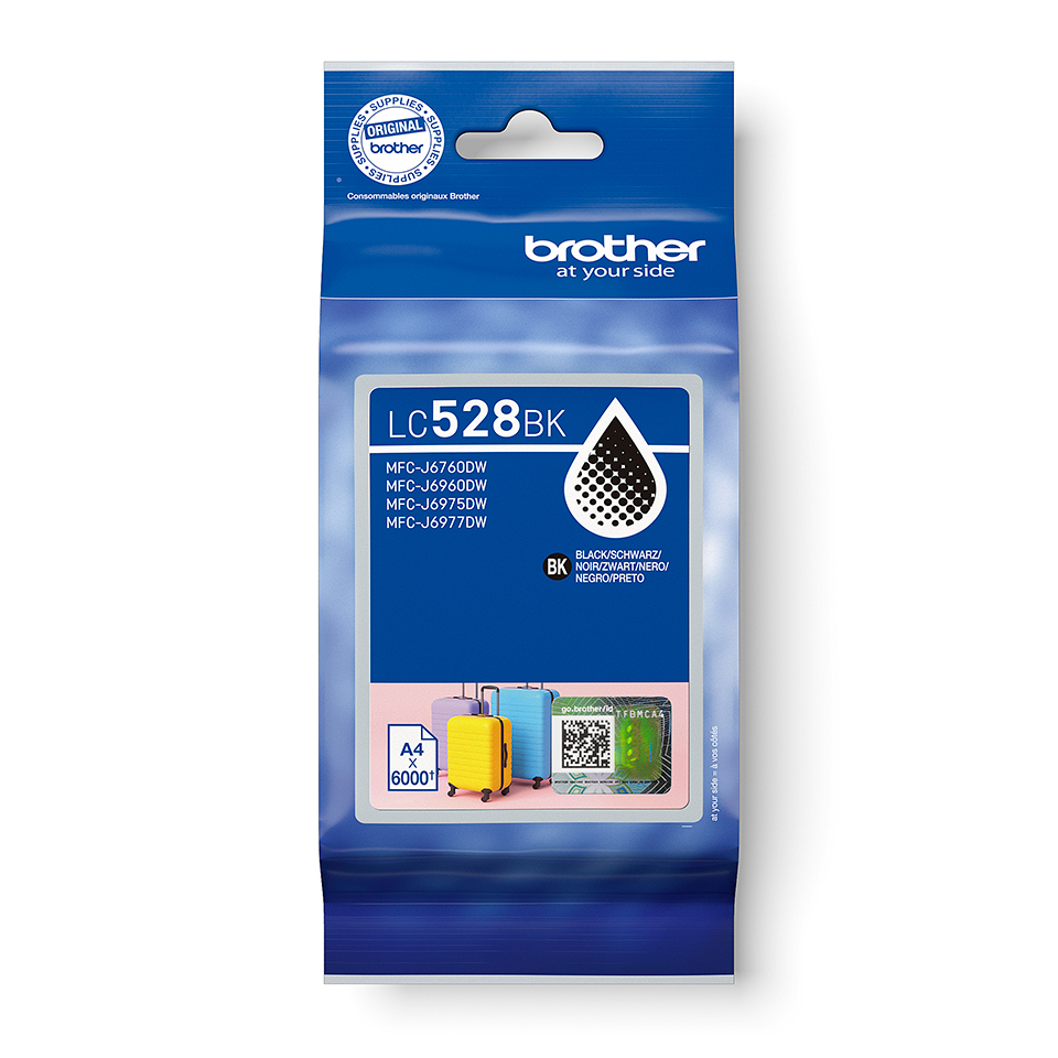 19752 Brother LC-528BK Ink cartridge black extra High-Capacity, 6K pages ISO ...