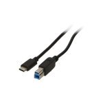 2-Power CAB5014A USB cable 1 m USB C USB B Black