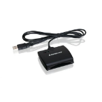 iogear GSR202 card reader USB 2.0 Black