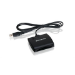 iogear GSR202 geheugenkaartlezer USB 2.0 Zwart