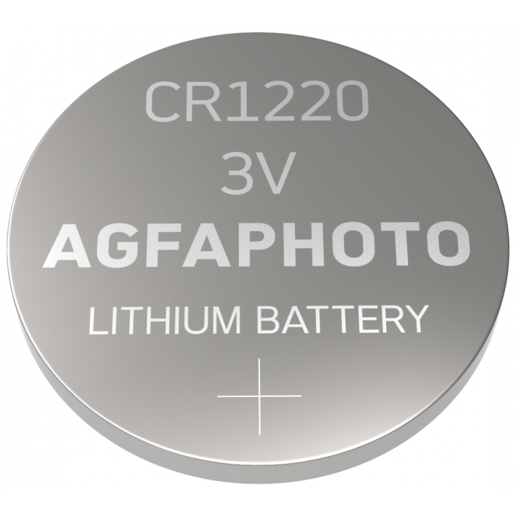 EU Product - AgfaPhoto Batterie Knopfzelle CR1220 3V Extreme Lithium 5St. thumbnail