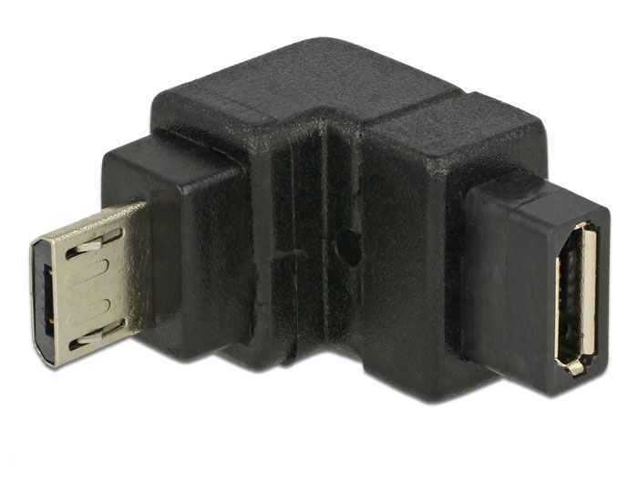 DeLOCK USB2.0Micro-B/USB2.0Micro-B Black