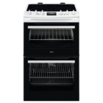 AEG 55cm Electric Cooker - White