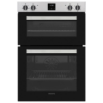 electriQ Built-In Electric Double Oven - Stainless Steel