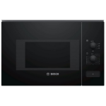 Bosch Serie 4 BFL520MB0 microwave Black Solo microwave Built-in 20 L 800 W