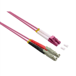 ROLINE 21.15.9477 InfiniBand/fibre optic cable 10 m E-2000 (LSH) LC OM4 Violet