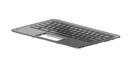 EU Product - L55802-DH1 laptop spare part Keyboard thumbnail