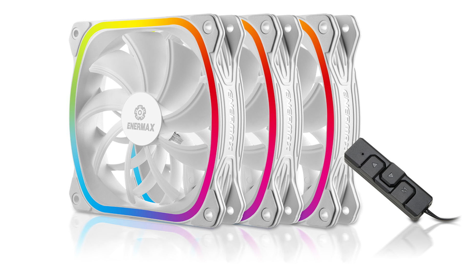 Image of Enermax SquA RGB White Computer case Fan 12 cm