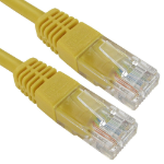 Cables Direct 0.15mtr CAT 5E Yellow