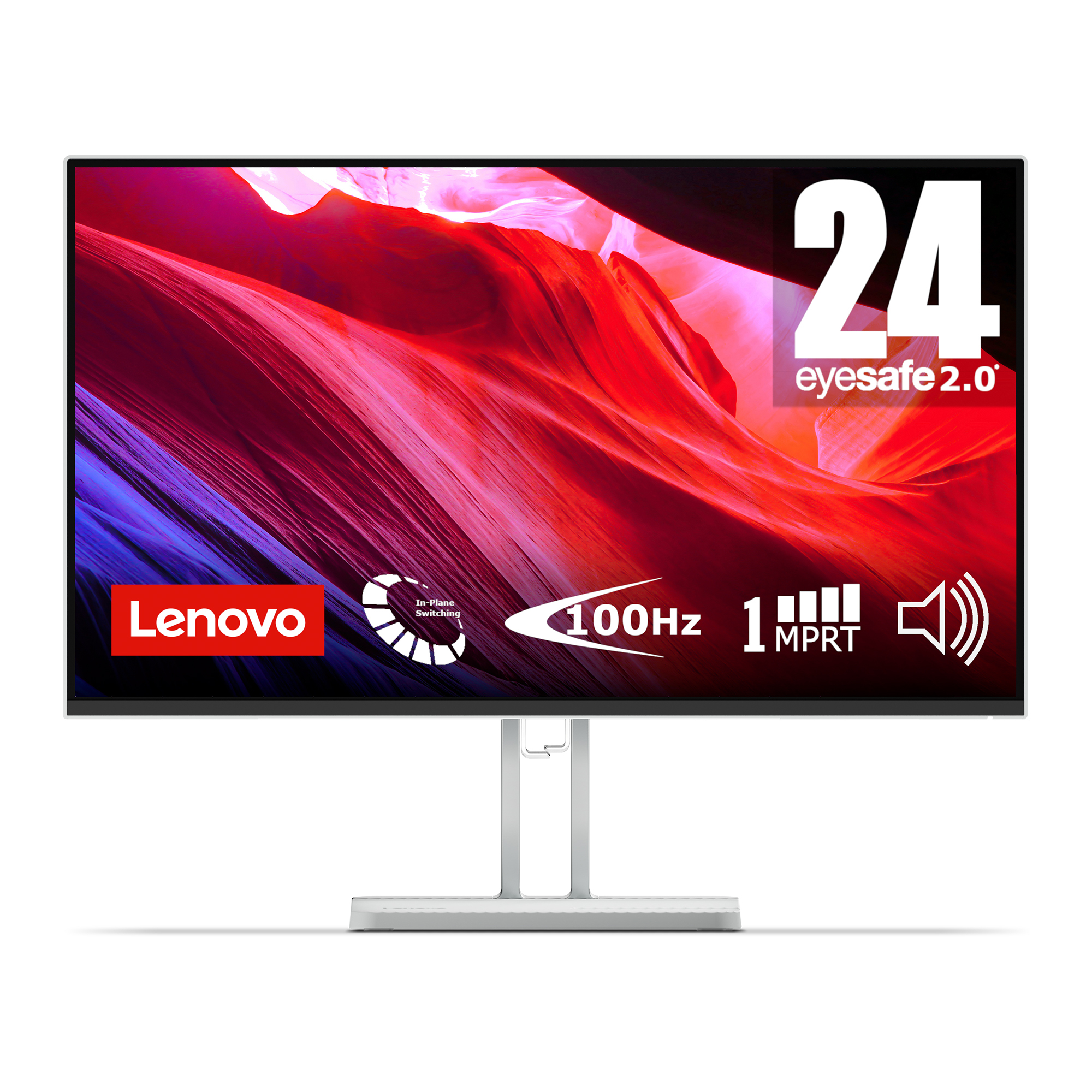 Lenovo L24i-4A LED display 60.5 cm (23.8") 1920 x 1080 pixels Ful