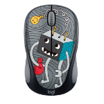 Logitech M238 mouse Ambidextrous RF Wireless Optical 1000 DPI