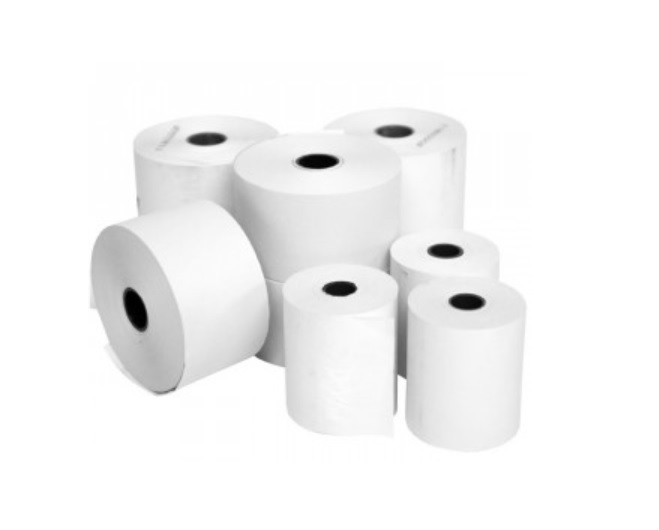 TSW Thermal Paper Roll White 80x80x12.7mm 20 Roll Box