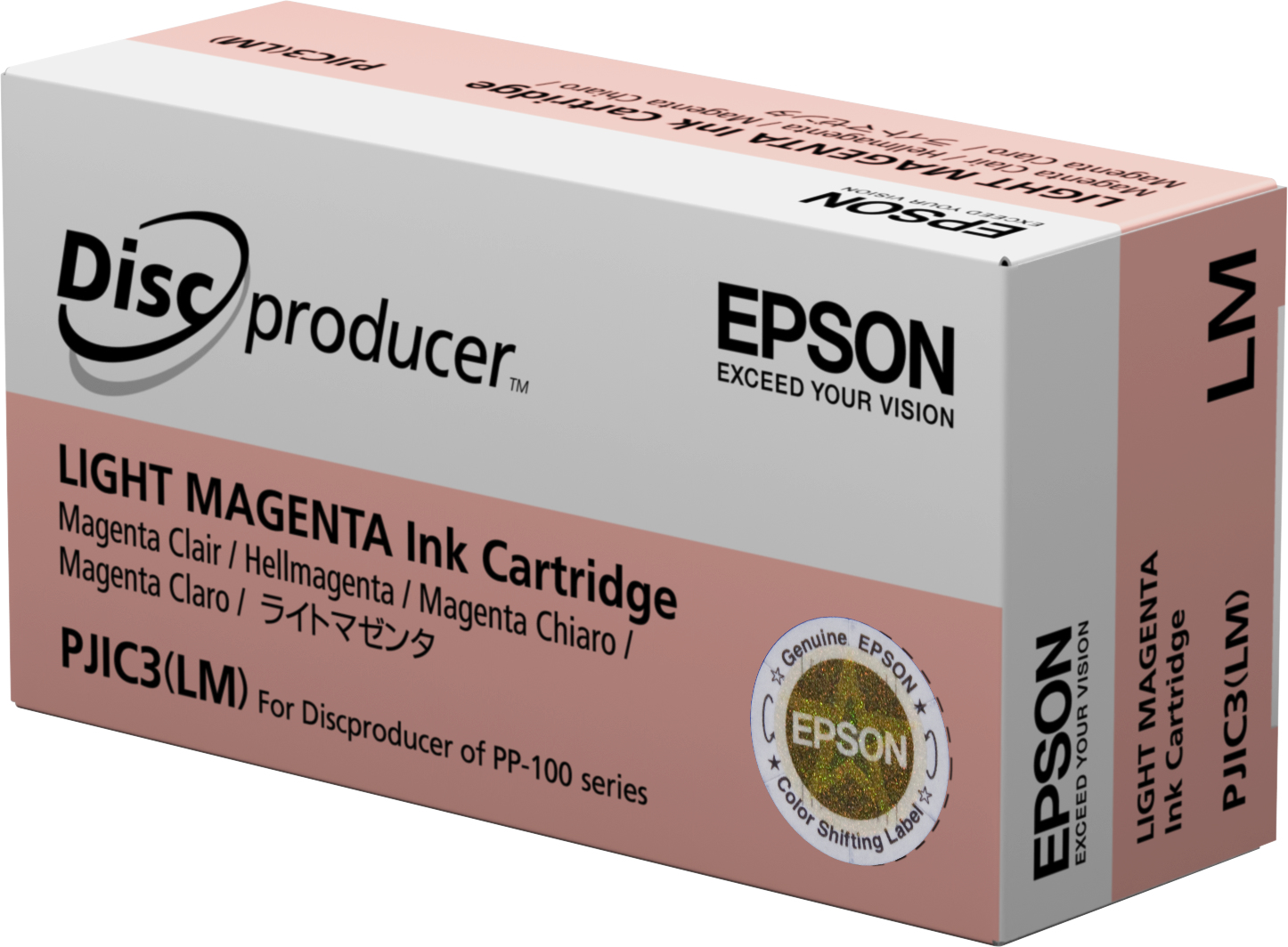 Epson C13S020449/PJIC3 Ink cartridge light magenta, 3K pages 26ml for Epson PP 100/50