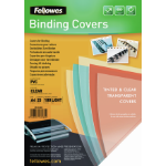 Fellowes 5380001 binding cover A4 PVC Transparent 25 pc(s)