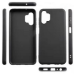 JLC Samsung A13 4G Matte Silicone Case - Black