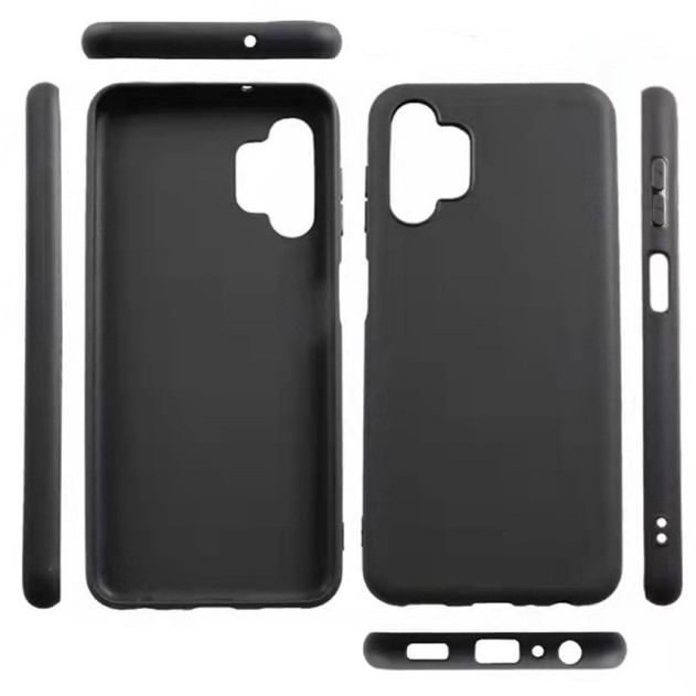 JLC Samsung A13 4G Matte Silicone Case - Black