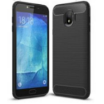 JLC Samsung J4 Plus Brushed Silicone Case- Black