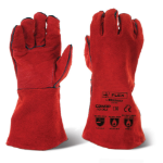 BEESWIFT Red Welders Gauntlet 14” R / P  (Box of 10)