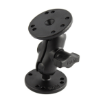 RAM Mounts Universal Double Ball Mount with Two Round Plates