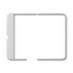 Microsoft Surface Duo Bumper mobile phone case 8.1" Border White