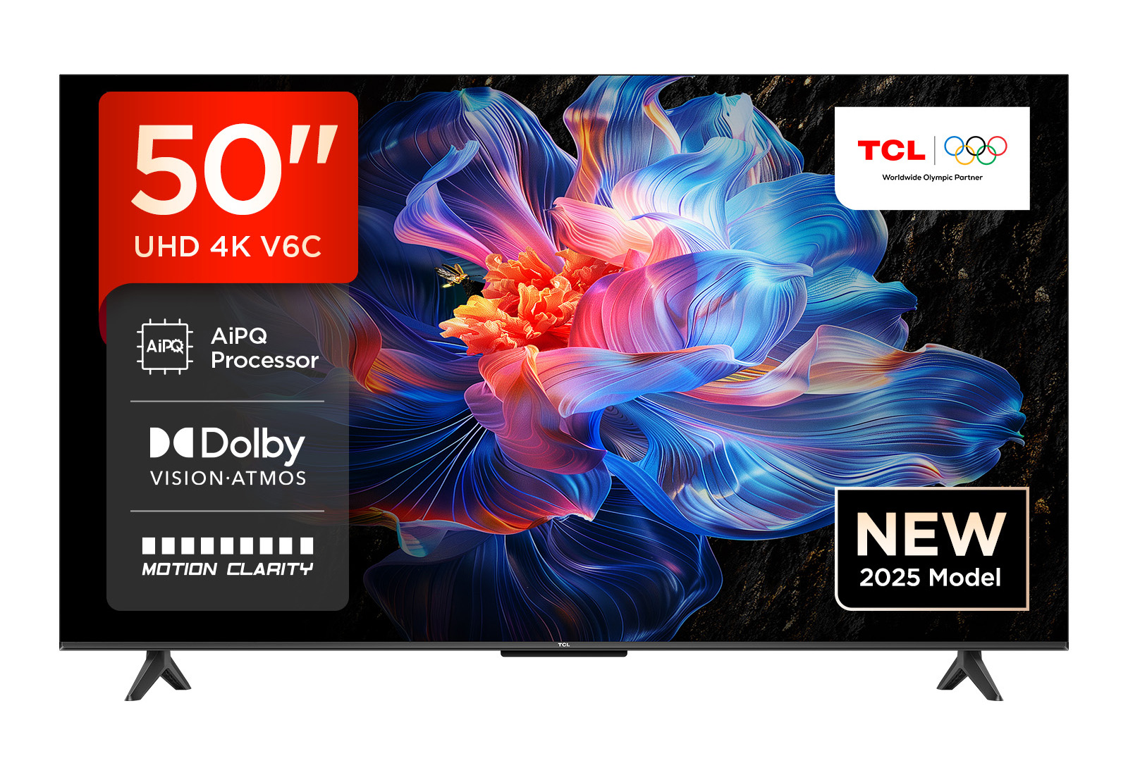 TCL 50V6C-UK TV 127 cm (50") 4K Ultra HD Smart TV Wi-Fi Metallic 260 cd/m²