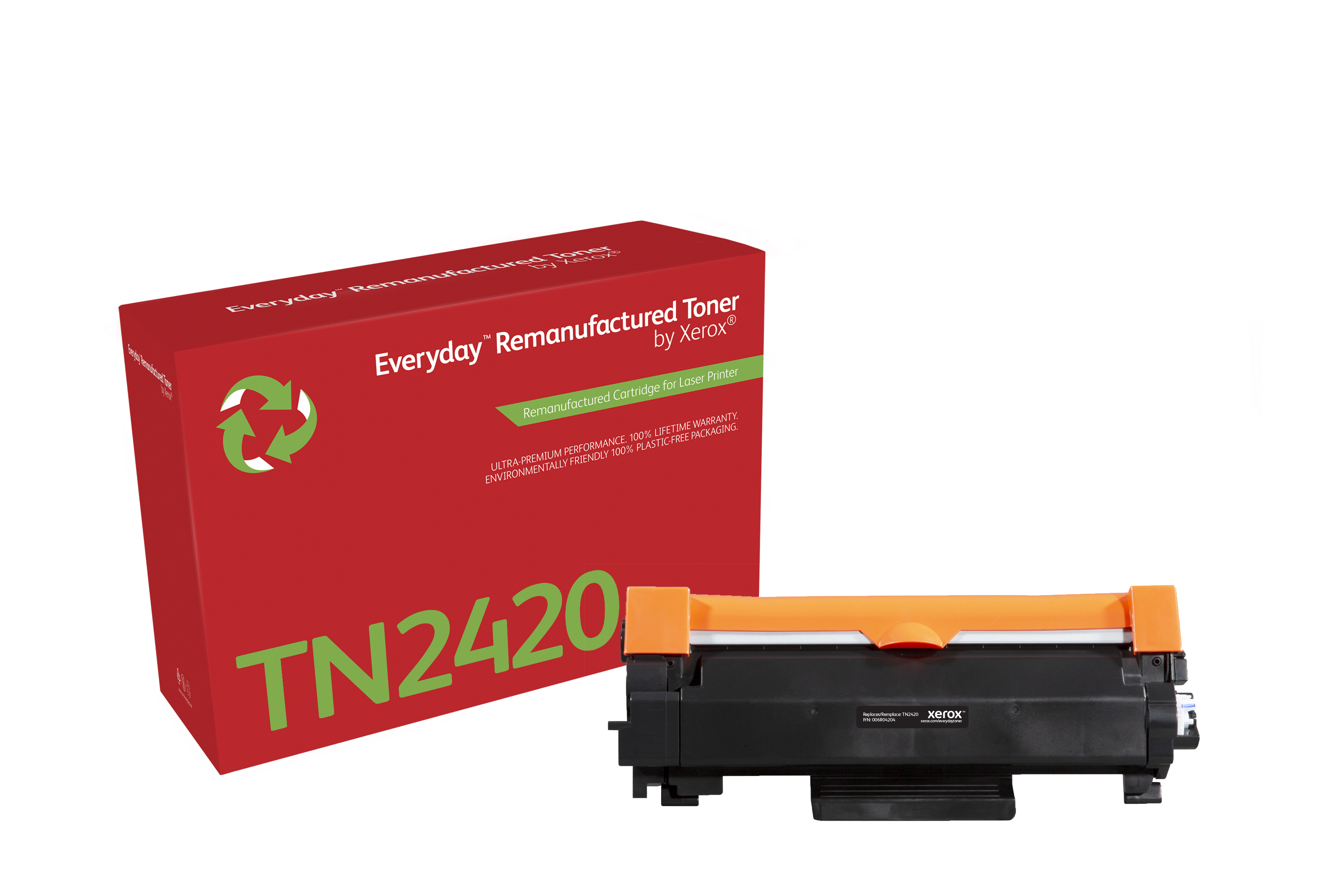 Image of Xerox 006R04204 Toner-kit, 3K pages (replaces Brother TN2420) for...