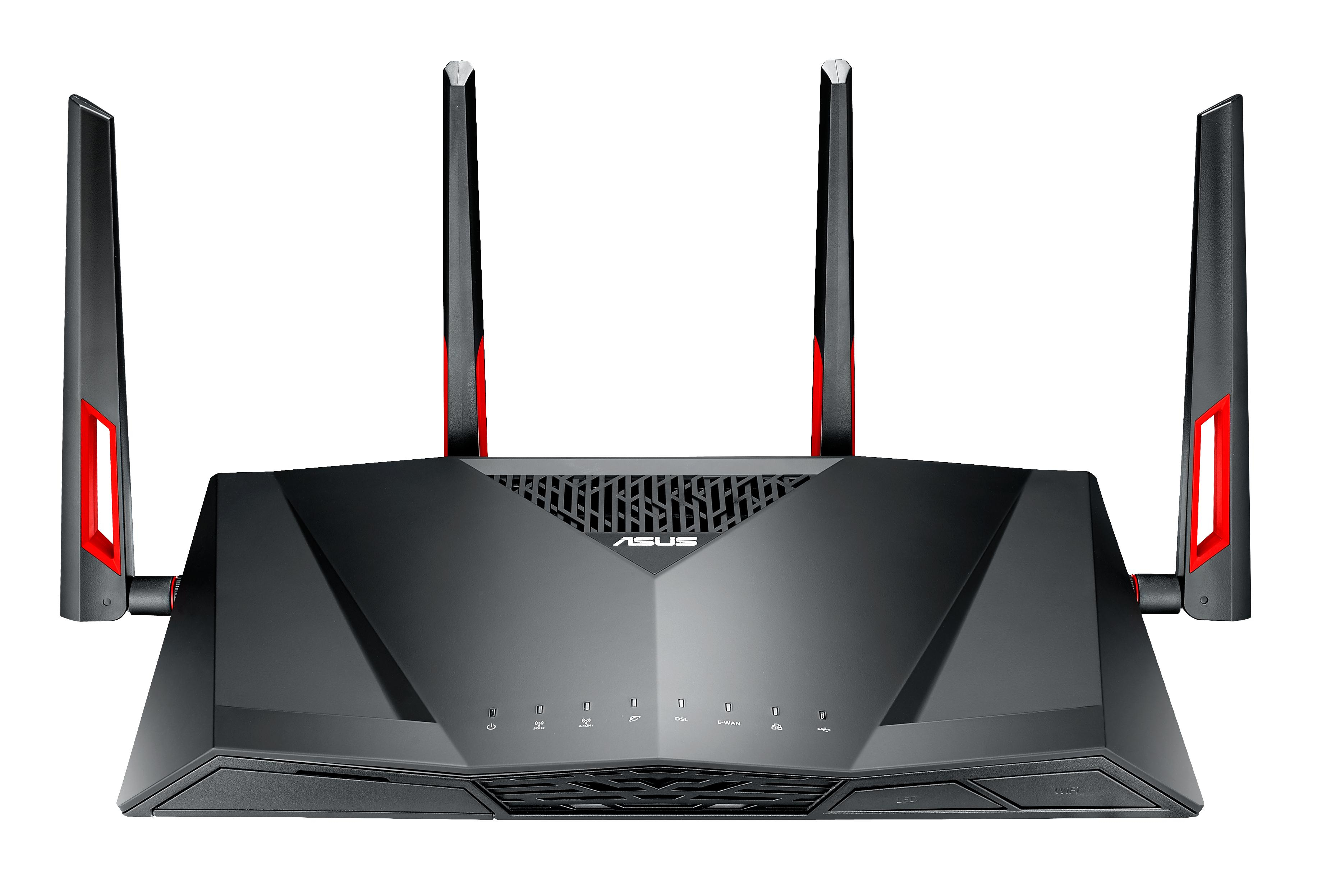 Image of ASUS DSL-AC88U wireless router Gigabit Ethernet Dual-band (2.4 GHz...
