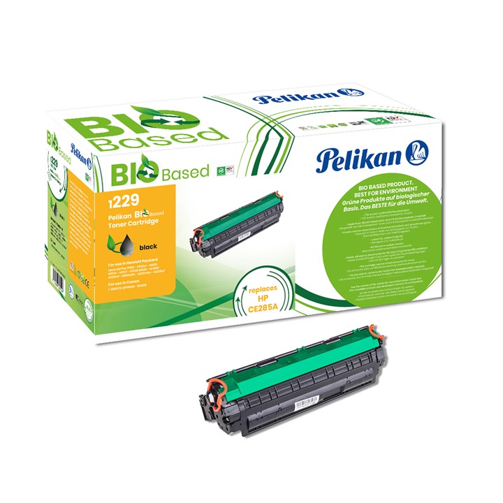 Image of Pelikan Bio Based Laser Toner Replaces HP 85A Black (CE285A)