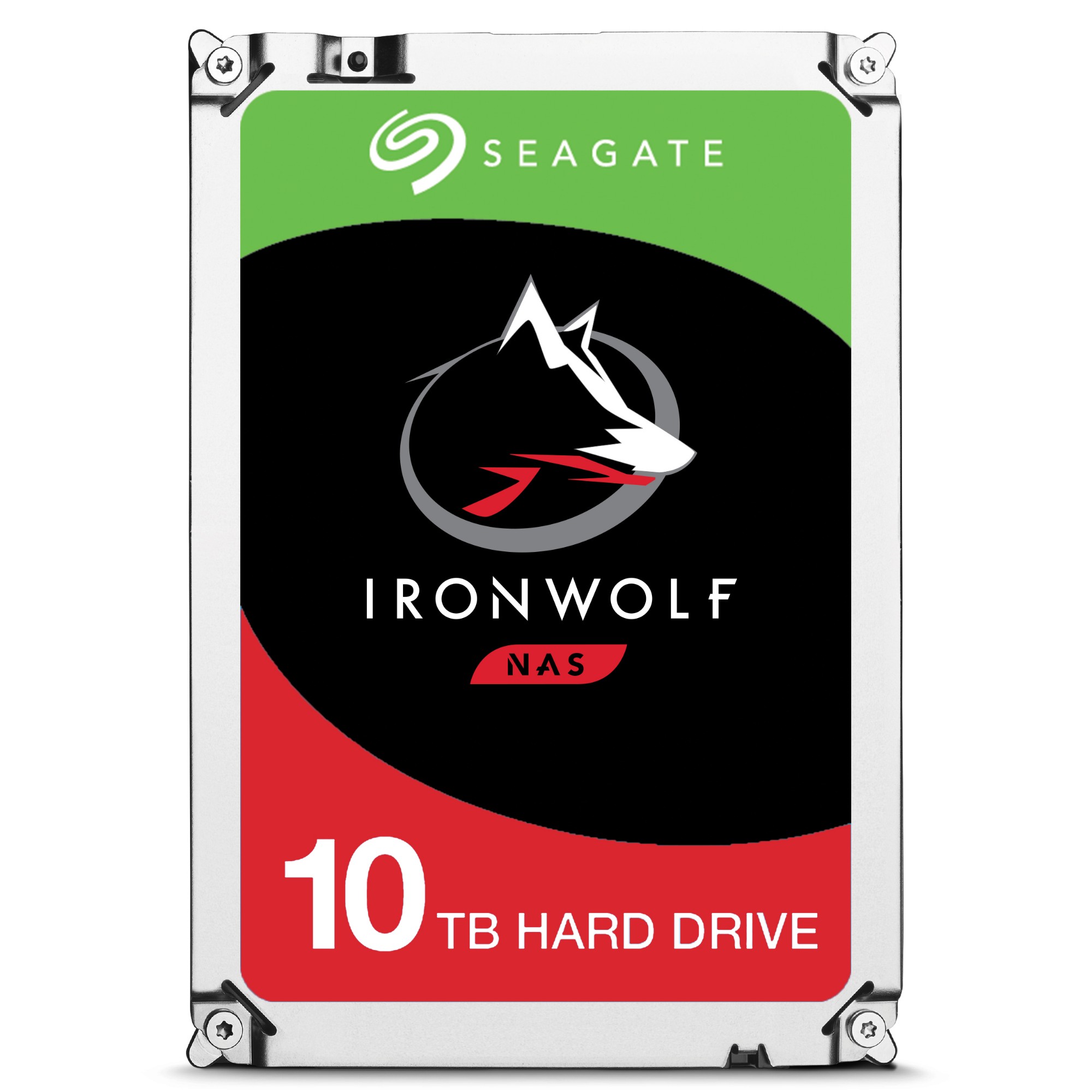 Seagate IronWolf ST10000VN004 internal hard drive 10 TB 7200 RPM 256 MB 3.5" Serial ATA III