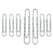 Wedo 124 75100 paper clip Galvanized metal 100 pc(s)