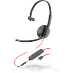 POLY Blackwire C3215 Headset Wired Head-band Office/Call center USB Type-C Black