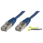 Microconnect SSTP CAT6 3M networking cable Blue S/FTP (S-STP)