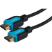 Maplin MAVHDA02-100 HDMI cable 10 m HDMI Type A (Standard) Black, Blue