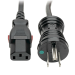 Tripp Lite P006-L03-HG10 power cable Black 35.4" (0.9 m) NEMA 5-15P IEC C13