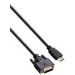 V7 HDMI DVI Cable (m/m) HDMI/DVI-D Dual Link black 2m