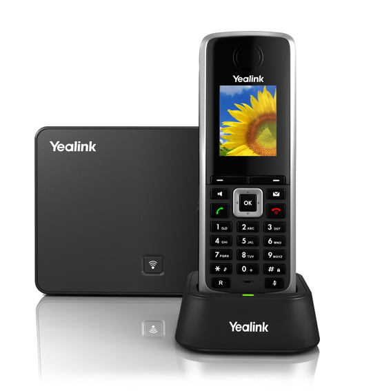 Image of Yealink W52P IP phone Black LCD