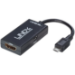 Lindy 41561 USB graphics adapter Black