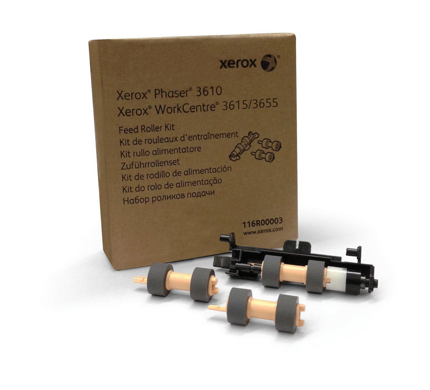 Image of Xerox - Media tray roller kit - for Phaser 3610, VersaLink B400,...