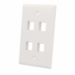 Intellinet 772495 wall plate/switch cover Ivory