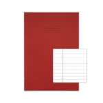 Rhino 13 x 9 Oversized Exercise Book 48 Page Red F8M (Pack of 50)