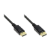 Alcasa 4810-030G DisplayPort cable 3 m Black