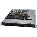 Supermicro SYS-120C-TN10R-EU server barebone Intel C621A LGA 4189 Rack (1U) Grey