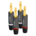 LogiLink CA1212 wire connector Banana Grey