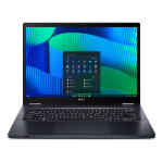 Acer TravelMate TMP414RN-54-TCO-51JJ Intel Core Ultra 5 125U Hybrid (2-in-1) 35.6 cm (14") Touchscreen WUXGA 16 GB DDR5-SDRAM 512 GB SSD Wi-Fi 6E (802.11ax) Windows 11 Pro Blue