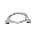 Zebra SERIAL INTERFACE CABLE 6IN (DB-9 TO DB-9) serial cables Gray 1.8 m