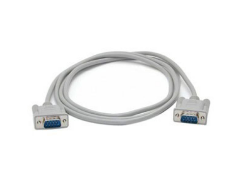 Image of Zebra SERIAL INTERFACE CABLE 6IN (DB-9 TO DB-9) serial cable Grey...