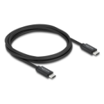 DeLOCK Coaxial USB 40 Gbps cable USB PD 3.1 240 W 2 m