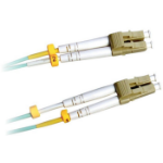 Lanview LVO231470 fibre optic cable 3 m 2x LC OM3 Aqua colour