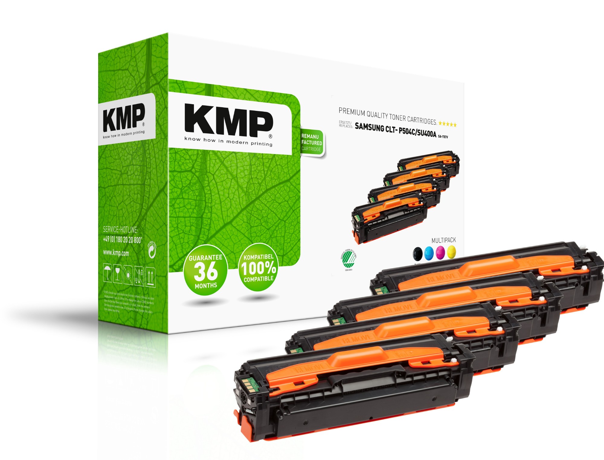 KMP SA-T57V toner cartridge 4 pc(s) Compatible Black, Cyan, Magenta, Yellow
